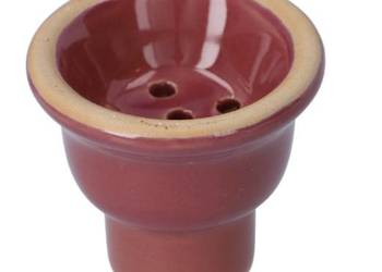 Cybuch do Shishy Hookah Bowl do Sziszy Ceramiczny Duży Czerwony