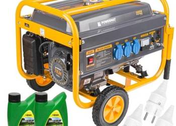 Agregat PRĄDOTWÓRCZY Generator 3000W 230V Koła AVR 3000M2K