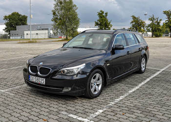 BMW Seria 5 Automat Lift 2009 r. Skóry Bezwypadkowa