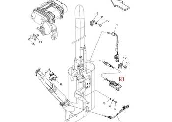 6642281A1 6503744m91 Czujnik NOX McCormick X6. X7. X70.80