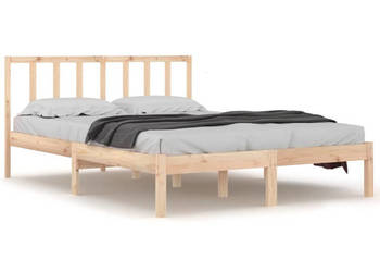 Rama łóżka lite drewno sosnowe podwójna 120x190 cm WM-3105106