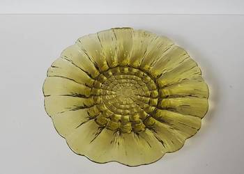 Talerzyk Cora, Ząbkowice, kolorowe szkło PRL