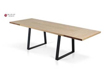 STÓŁ LOFT Rozkładany NOGI PIEMONT 140-190-240x94