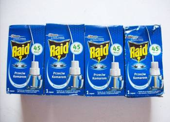 RAID - płyn owadobójczy przeciw komarom, zestaw 4 x 27ml