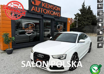 Audi A5 Coupe Polski Salon, S-Line, Skórzna tapicerka, Podgrzewane fotele,…