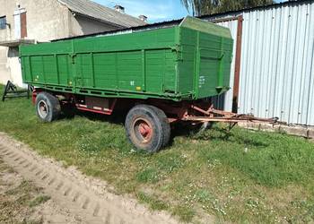 Przyczepa sztywna 16 ton Koła TIR 6m Solidna do bel