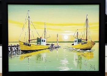 Obraz Powrót do bazy 30X40 Wykonany na płótnie ręcznie Oferta autora