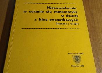 Niepowodzenia w uczeniu się matematyki u dzieci z klas 1-3 Gruszczyk