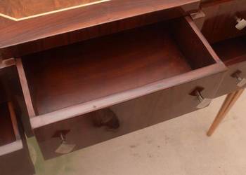 Pałacowa Szafa Biurko Styl Art Deco - Komoda Salon 8 Szuflad - Salon