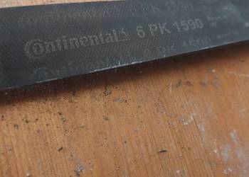 pasek klinowy wielorowkowy firmy Continental  6PK1590 UŻYWANY