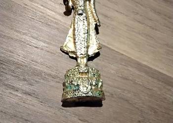 Amulet Tajski Pozłacany Budda z Abhaya Mudrą - Amulet Duchowy
