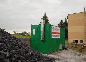 mobilna kotłownia kontenerowa SPRZEDAŻ -WYNAJEM