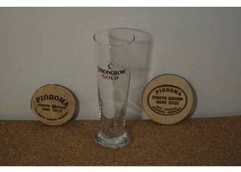 Szklanka do cydru Strongbow Gold – szkło reklamowe 0,5 l