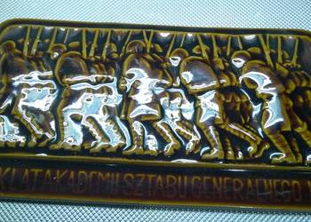 Plakieta XXX lat Akademii Sztabu Generalnego 21x11