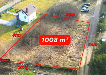 Działka budowlana 1000m2, Nowe Grochale
