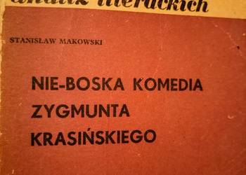 Nie boska komedia Krasińskiego pierwsze wydanie analizy okaz