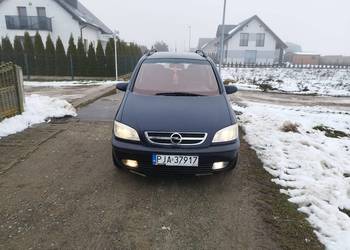 Ładny Opel Zafira 1.8 benzyna 2002 rok 7 osobowy