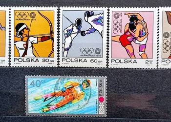 L Znaczki polskie rok 1972 kwartał I i II