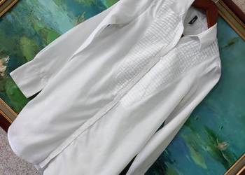 długa bawełniana bluzka tunika koszula szkolna przewiewna cienka elegancka