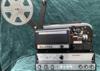 zabytkowy projektor filmowy Heurtier Duo 942