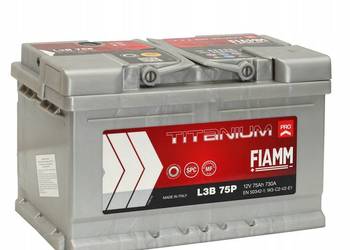 Akumulator FIAMM TITANIUM PRO 75AH 730A EN PRAWY PLUS