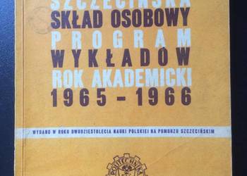 ( 3284 ) Politechnika Szczecińska Skład Wykłady Rok 1965-66