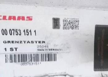 Wyłącznik elektryczny ClaasMacki skrajne 0007531511