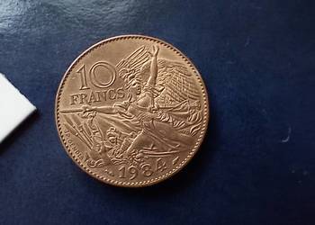 Stare monety 10 frank 1984 Francja