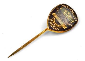 Motorest Presov | 1.2 cm | Metal | Przypinka | Socrealizm Zimna Wojna