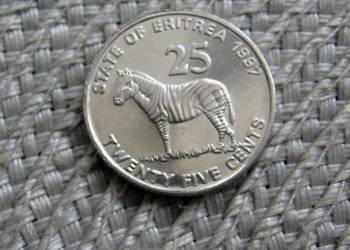 Erytrea 25 Cent 1997r