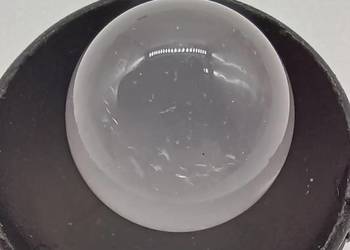 Kolekcjonerska 14mm mini kula sfera naturalny Kwarc różowy a#124