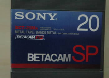 kaseta SONY Betacam SP-20MA