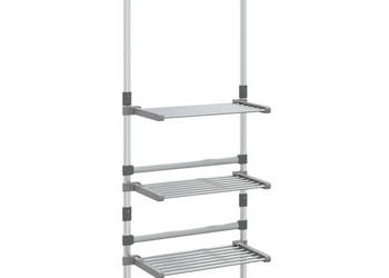 Wisząca suszarka na pranie 3-poziomowa aluminium WM-344383