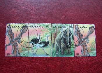 Gujana 1993 CTO Fauna Zwierzęta Prehistoryczne #1