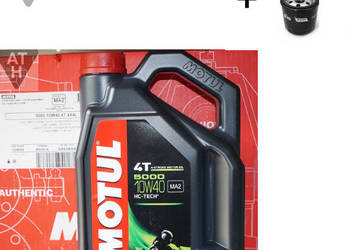 MOTUL 5100 4T 10W40 4L+FILTR 401 / 145 SKLEP MRAGOWO