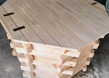 Obudowy drewniane na studnie