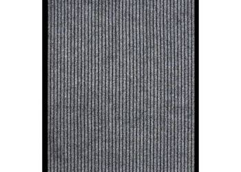 vidaXL Wycieraczka, prążkowana, szara, 80 x 120 cm(SKU:331606)