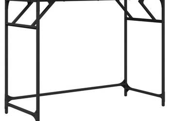 Biurko brązowy dąb 100x45x76cm materiał drewnopochodny stal WM-842270