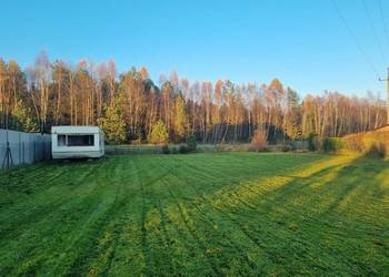 Działka Domatówko z WZ przy lesie