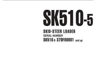 Komatsu SK510-5 instrukcja naprawy PL