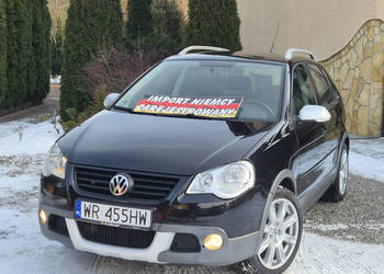 Volkswagen Polo Cross 2007r, 1.4B, Wyjątkowo Zadbany, Oryginał Lakier, Ful…