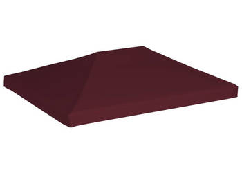 Zadaszenie do altany 310 g/m² 3 x 4 m bordowe WM-46624