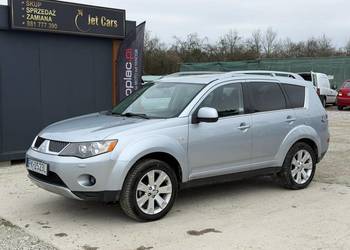 Mitsubishi Outlander 2.0 Diesel / 2008r / 4x4 / Raty / Skóra / 7 - osób / Z