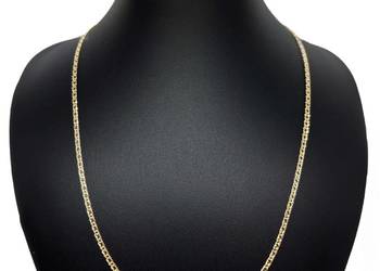 Złoty Łańcuszek Próby 585 4,32g 51cm Ocechowany Podwójna Pancerka