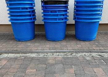 Używane kosze plastikowe do wirówki