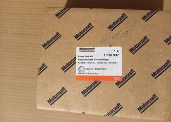 1736937/ 1778384 Klocki ham.przód Ka08 1.3 TDCI (Diesel)