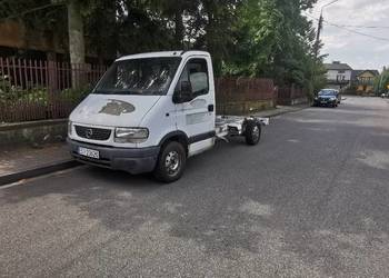 Opel movano 2,8 tdi rama do zabudowy