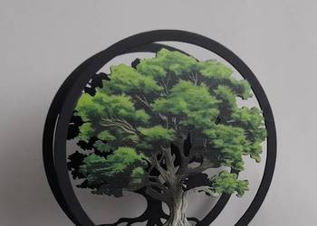 Piękny, funkcjonalny serwetnik. Metal.