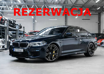 BMW M5 Salon Polska. Ceramika, Bowers, Karbon. Masaże. FV23% F90