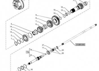 New Holland T6070 Wałek 87699353